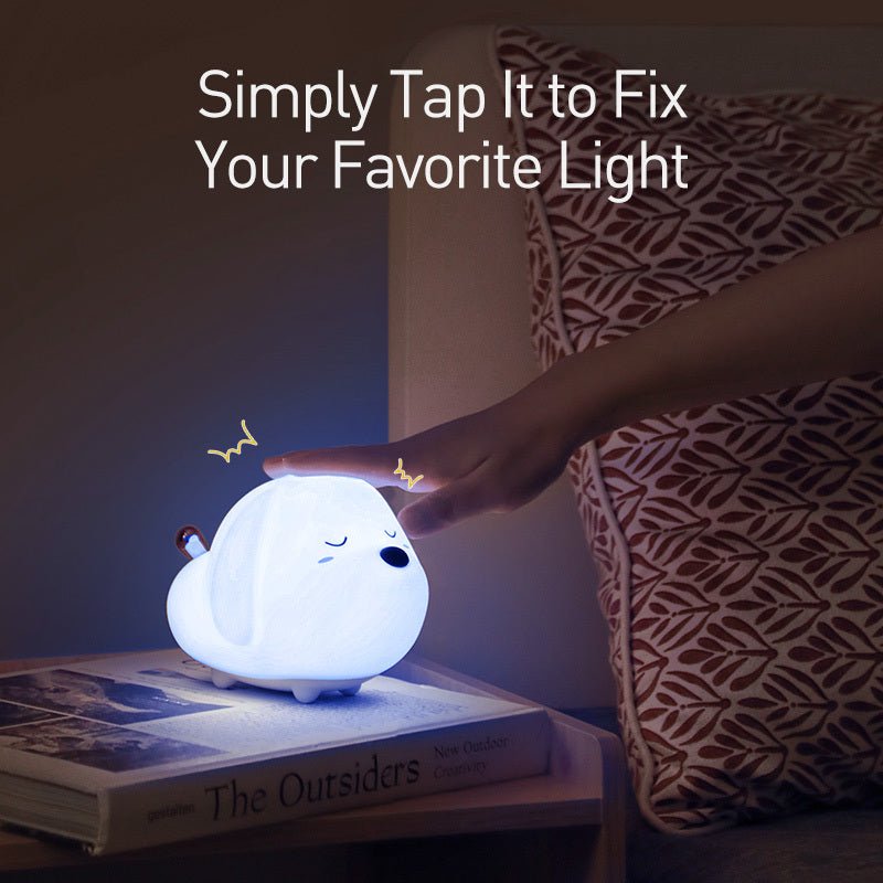 Baseus Love Cute Series LED Night Light: Adorable, Rechargeable, and Multi-Color Changing