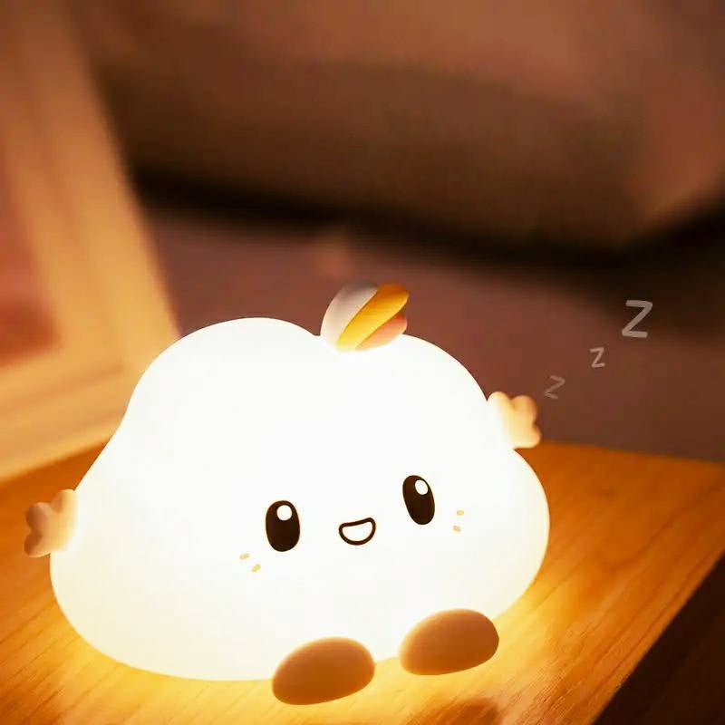Gentle Glow LED Night Light: Touch Sensor, Eye Protection, Breastfeeding Friendly