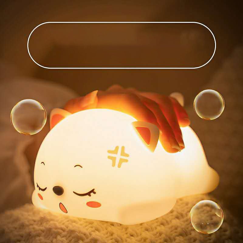 Gentle Glow LED Night Light: Touch Sensor, Eye Protection, Breastfeeding Friendly