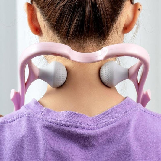 Multi-Function Manual Cervical Massager for Neck and Shoulder Pain Relief