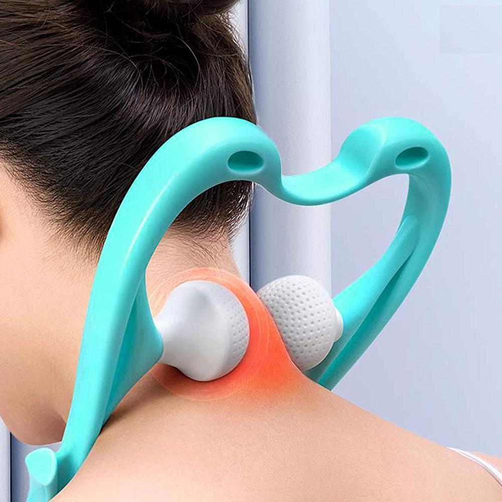 Multi-Function Manual Cervical Massager for Neck and Shoulder Pain Relief
