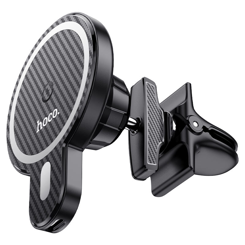 Hoco Magnetic Wireless Car Holder CA85: Fast Charging, Secure Mount for iPhone Series