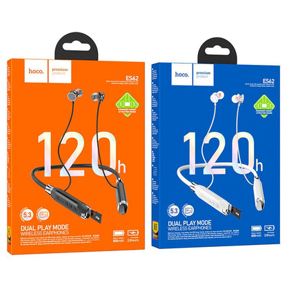 Hoco ES26 Wireless Bluetooth Earphones: Dual Play, Magnetic Design, Long Battery